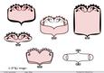 Labels-dark Grey and Pinks