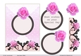 5x7 Special Day with pink roses