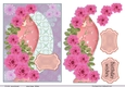 Floral vase with Roses 2