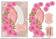 Floral vase with Roses 4