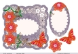 Fancy shaped Floral topper 1