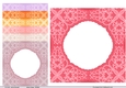 7x7in Decorative Embossed card Front with aperture 2