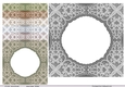 7x7in Decorative Embossed card Front with aperture 3