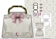 Swirls and Bow Bag Shaped card 3