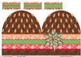 Christmas cake Shaped card 2