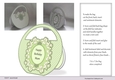 Green Polka dot bag shaped card Kit 1