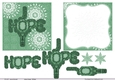 Hope and Joy card topper and Insert 2