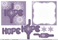 Hope and Joy card topper and Insert 3