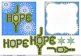 Hope and Joy card topper and Insert 5