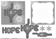 Hope and Joy card topper and Insert 6