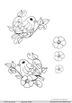 Bird on a leafy Branch 1