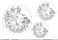 Humming Birds Digistamp