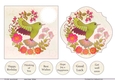 Humming Bird in Florals Toppers 2