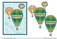 Hot air Balloon Decoupage Topper 4