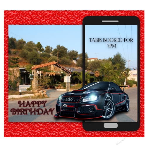 Sports Car Birthday