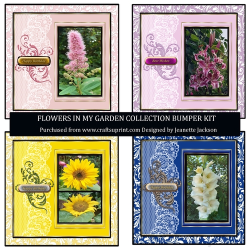 Flowers In My Garden Collection Bumper Kit