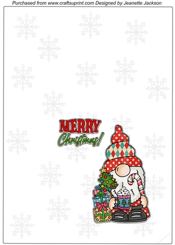 Merry Christmas Gnome