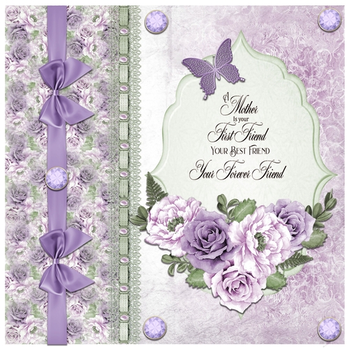 Floral and Flourishes 2 Mothers Day Card