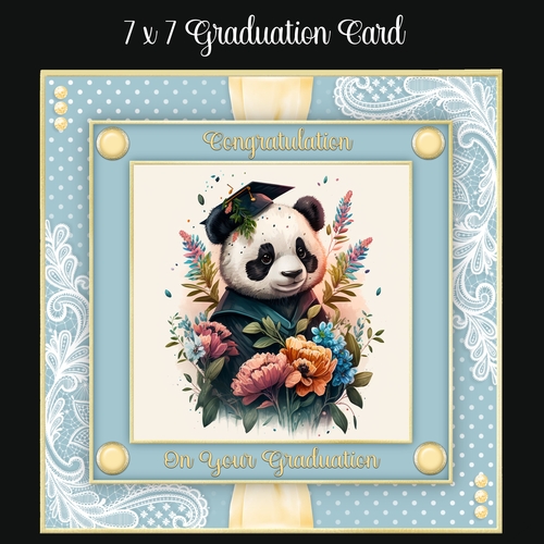  7 x 7 Graduation Card