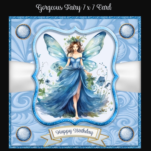 Gorgeous Fairy 7 x 7 Card