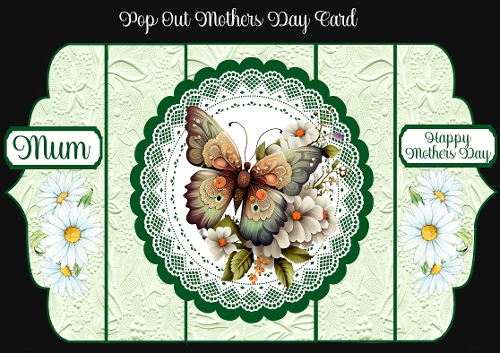 Pop Up Mothers Day Card