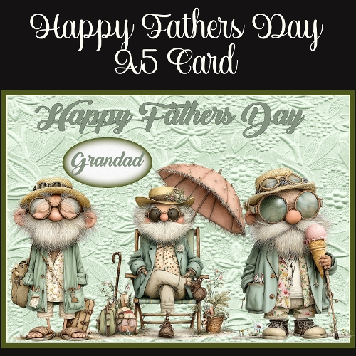 Happy Fathers Day A5 Card