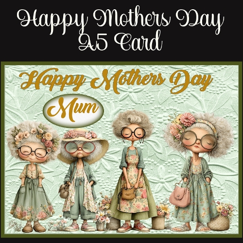 Happy Mothers Day A5 Card