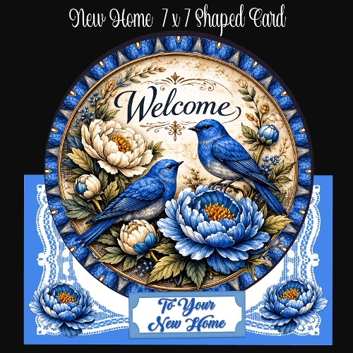 Image of cup1436204_2474 - New Home 7 x 7 Shaped Card