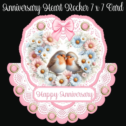 cup1437530_2474 - Anniversary Heart Rocker 7 x 7 Card