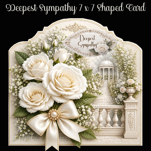 Deepest Sympathy 7 x 7 Card