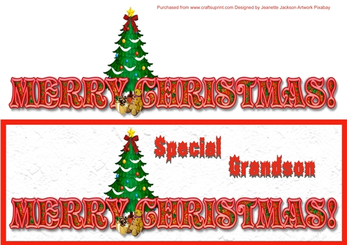Merry Christmas Special Grandson