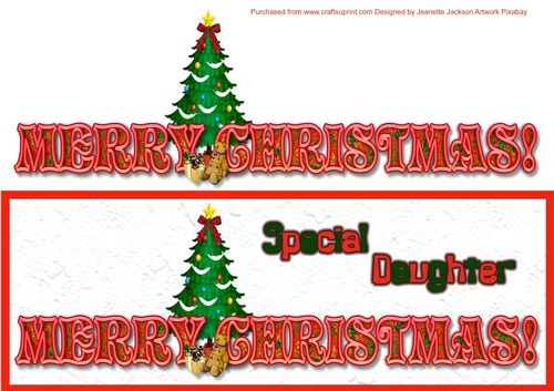 Merry Christmas Special Daughter