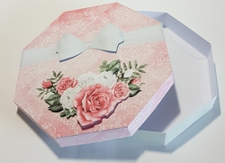 Pink Octagon Box