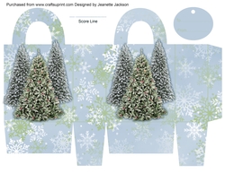Christmas Trees Gift Bag