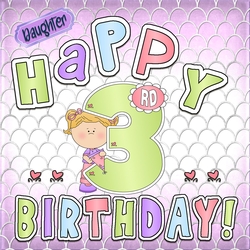 Girl 3rd Birthday