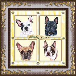 Frenchies In My Garden