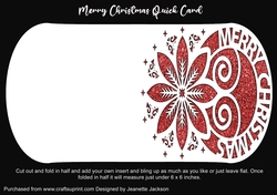 Merry Christmas Quick Card