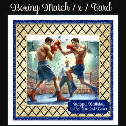 cup1312945_2474 - Boxing Match 7 x 7 Card