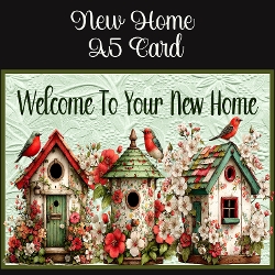 New Home A5 Card