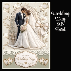 Wedding Day A5 Card