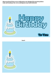 Happy Birthday Cake