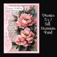 cup1378876_2474 - Peonies 5 x 7 All Occasions Card