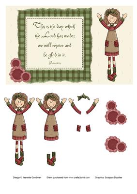 Bible Verse Card - This is the Day