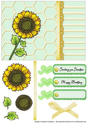 Sending You Sunshine Sunflower 1