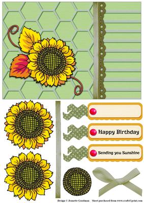 Sending You Sunshine Sunflower 2