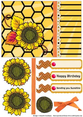 Sending You Sunshine Sunflower 3
