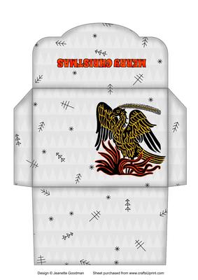 Christmas Mythical Phoenix Money Wallet