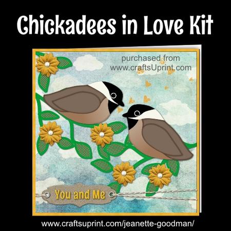 Chickadees in Love Yellow Kit