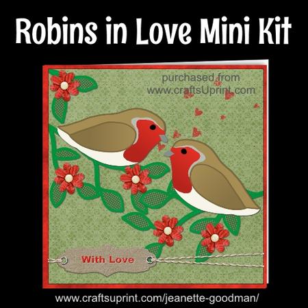Robins in Love Green Kit