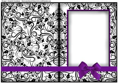 Christmas Decoration Church Silhouette 4 Square Card Insert